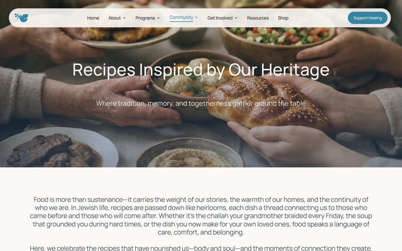 Jewmanity — Community — recipes & heritage