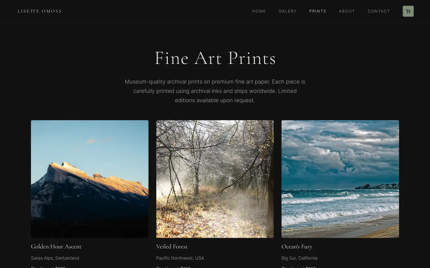 Images by Lisette — Prints & shop